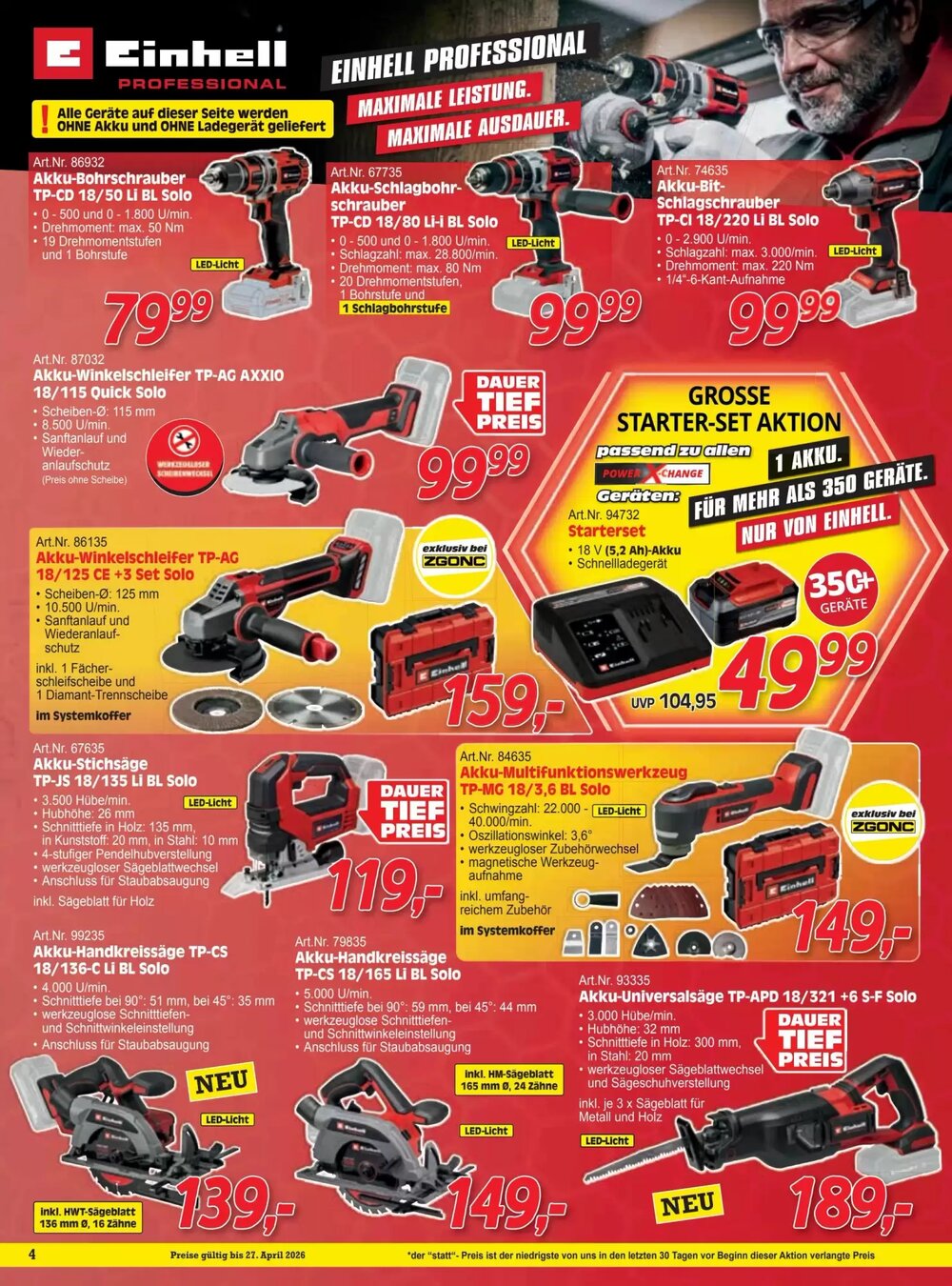 Zgonc Flugblatt (ab 01.04.2026) - Angebote und Prospekt - Seite 4