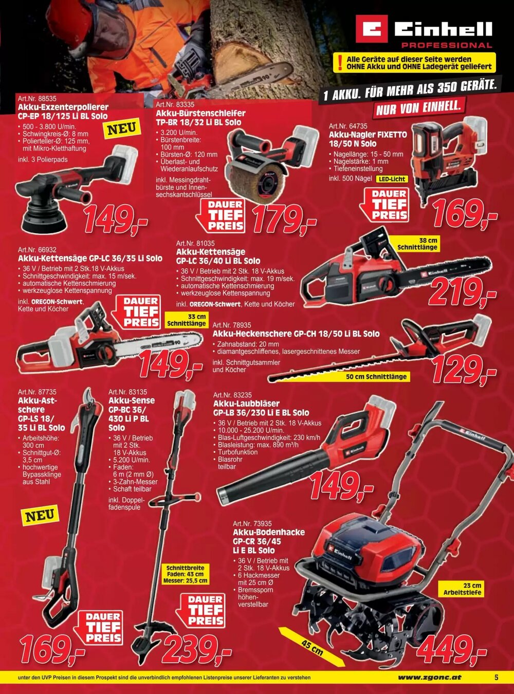 Zgonc Flugblatt (ab 01.04.2026) - Angebote und Prospekt - Seite 5
