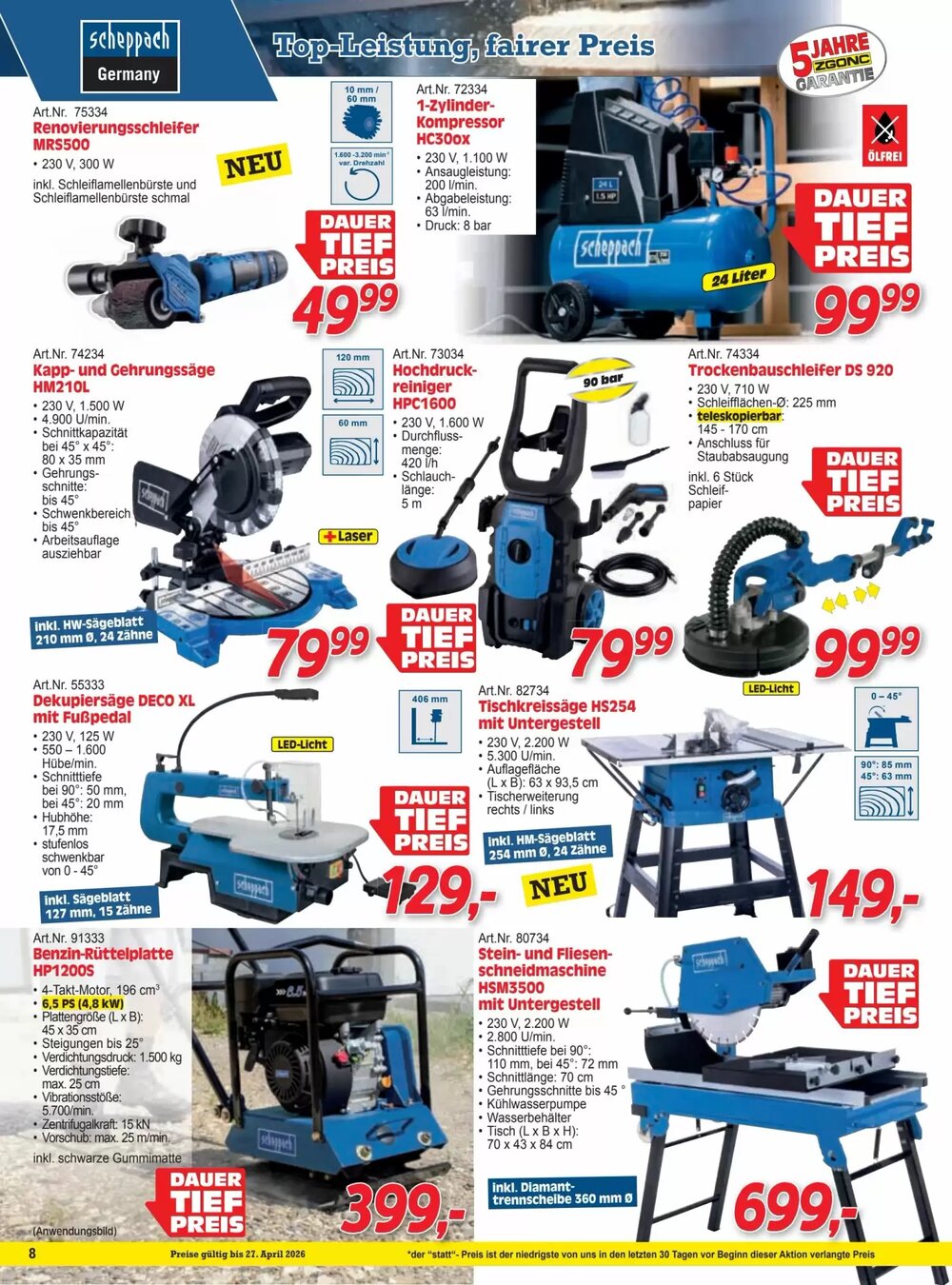 Zgonc Flugblatt (ab 01.04.2026) - Angebote und Prospekt - Seite 8