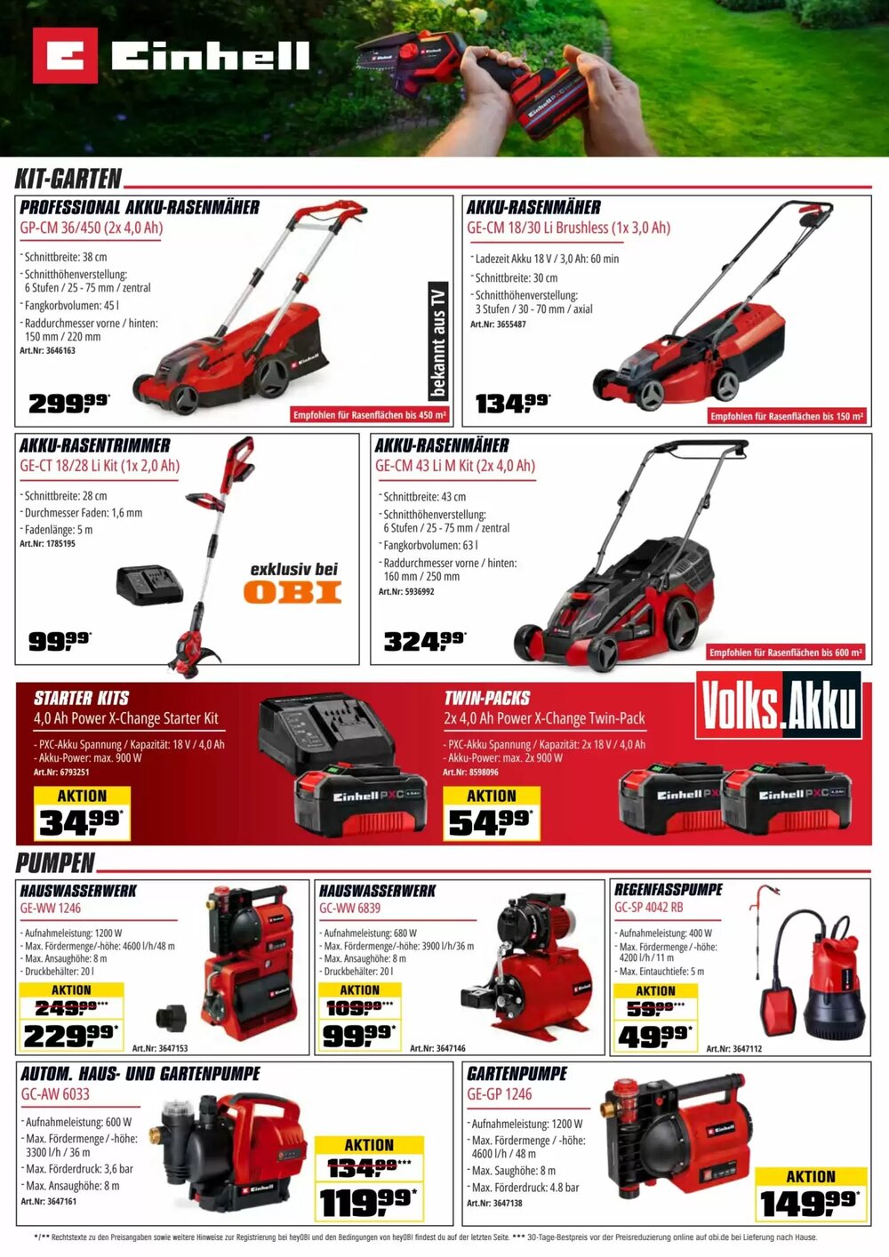 OBI Flugblatt (ab 01.04.2026) - Angebote und Prospekt - Seite 17