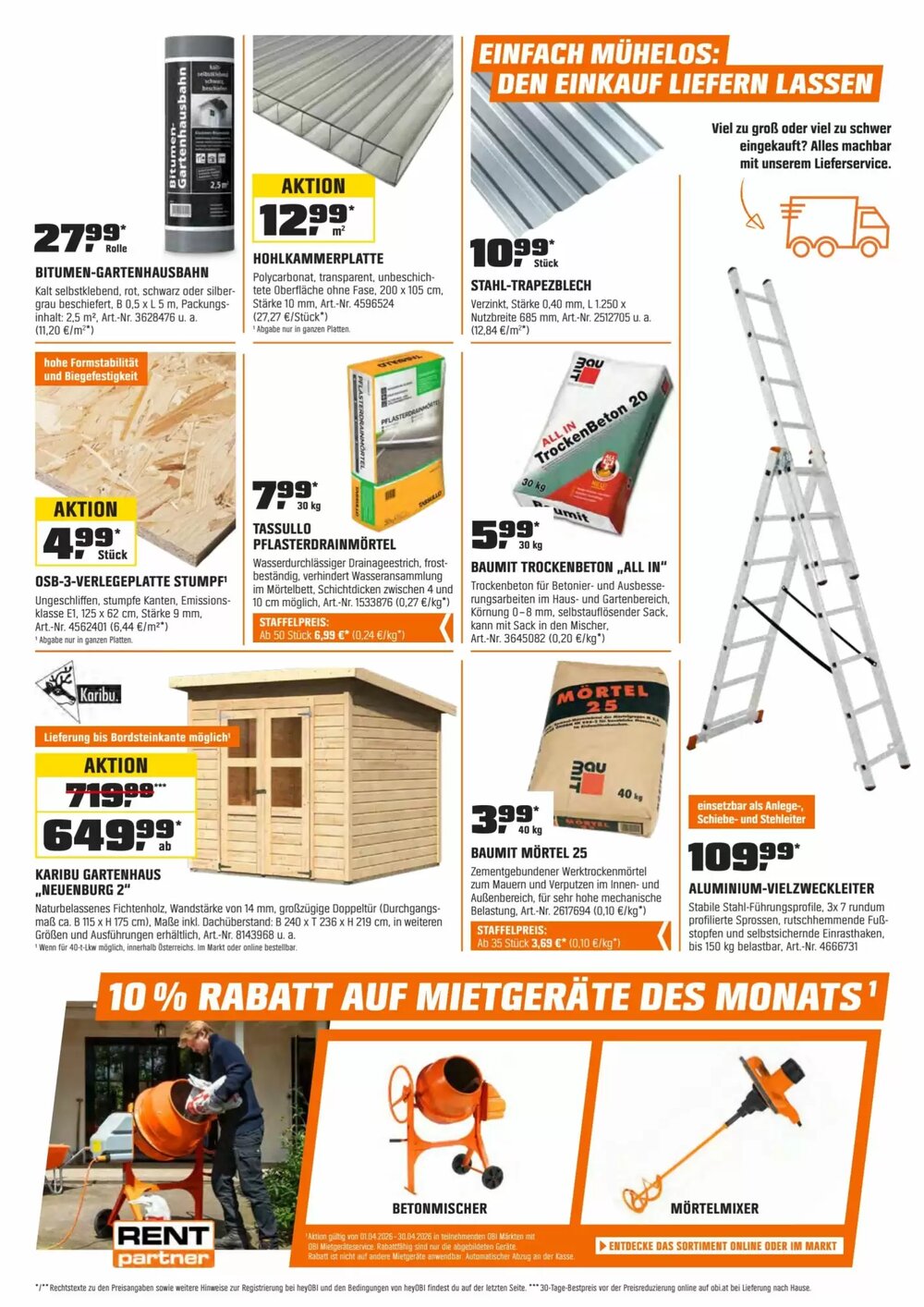 OBI Flugblatt (ab 01.04.2026) - Angebote und Prospekt - Seite 19