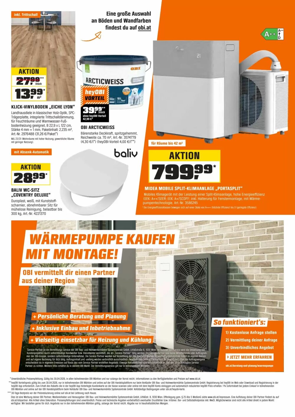 OBI Flugblatt (ab 01.04.2026) - Angebote und Prospekt - Seite 21