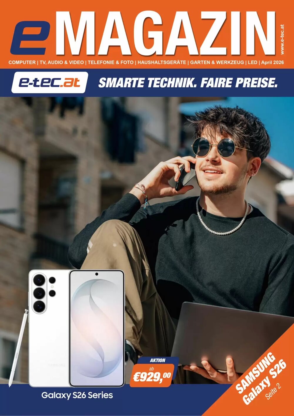 e-tec Flugblatt (ab 01.04.2026) - Angebote und Prospekt - Seite 1