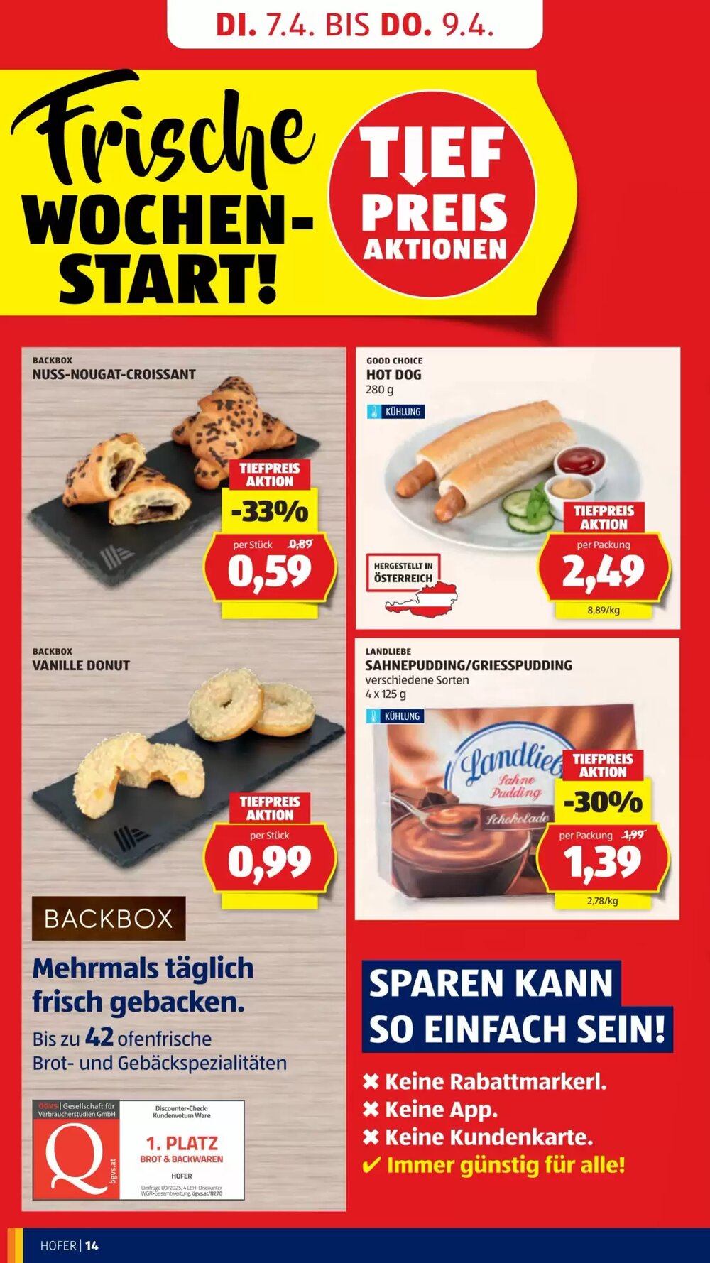 Hofer Flugblatt (ab 01.04.2026) - Angebote und Prospekt - Seite 16