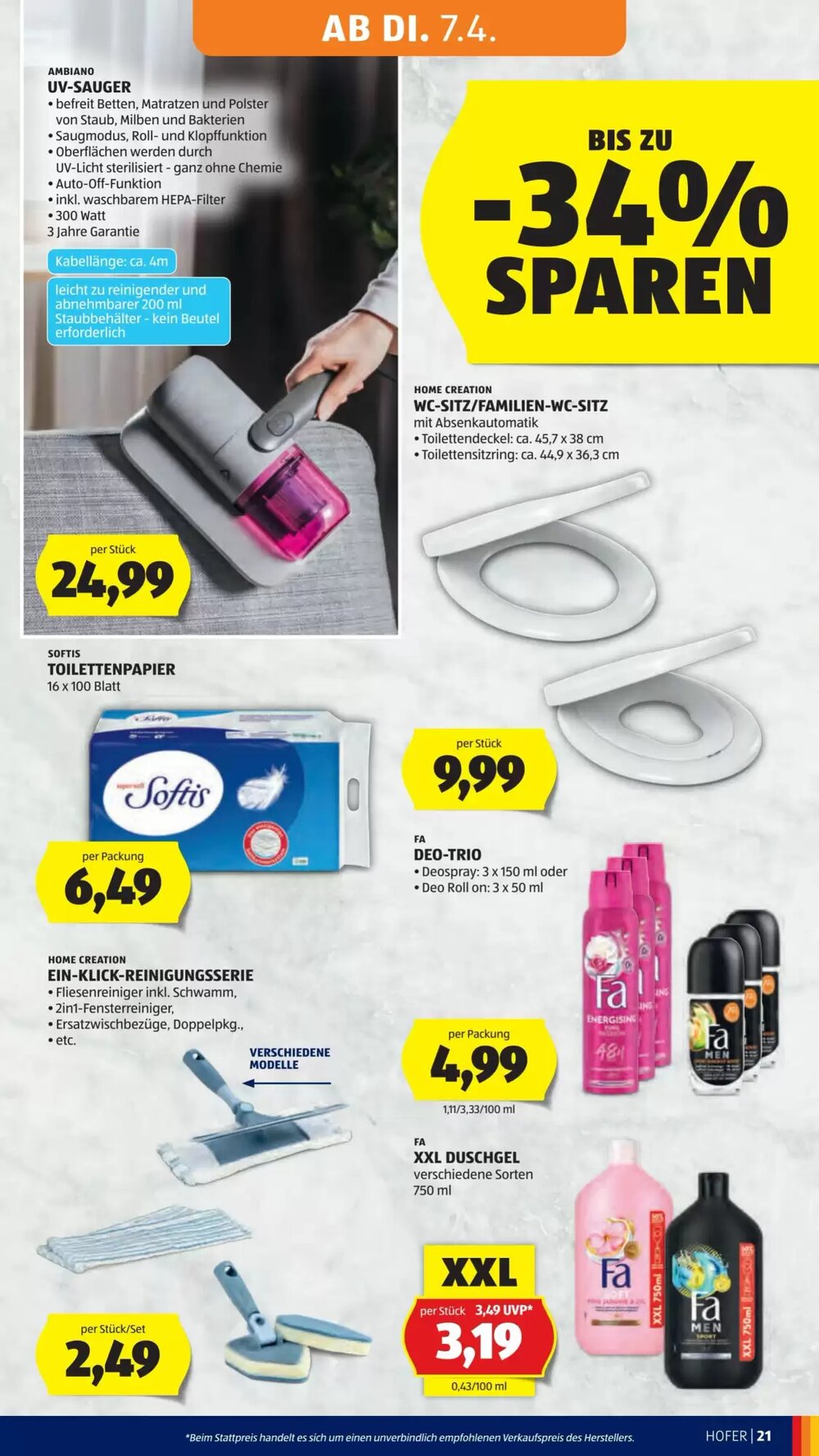 Hofer Flugblatt (ab 01.04.2026) - Angebote und Prospekt - Seite 25