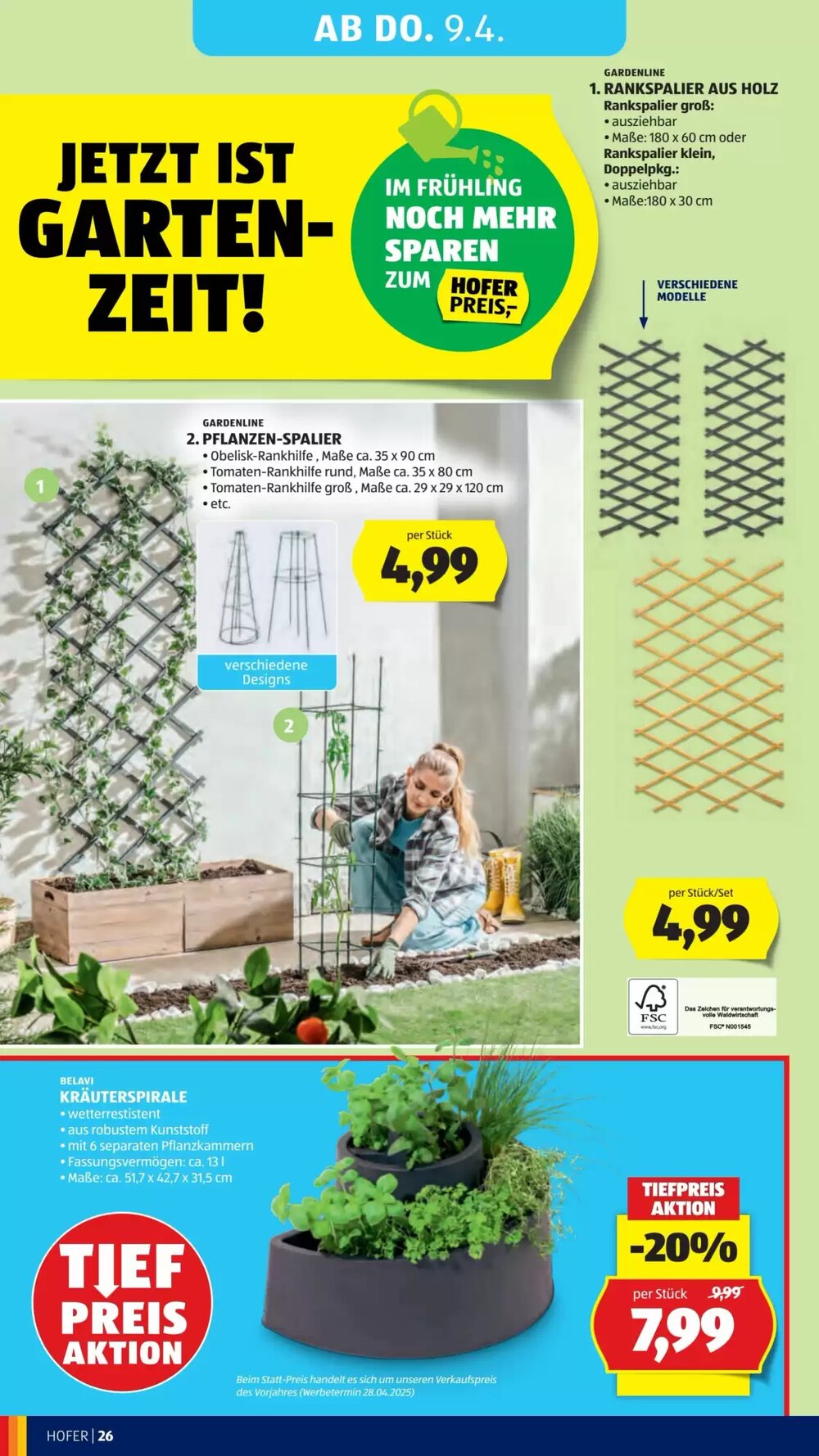 Hofer Flugblatt (ab 01.04.2026) - Angebote und Prospekt - Seite 30
