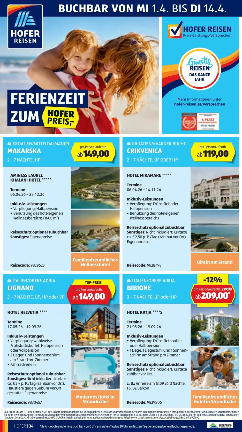 Hofer Flugblatt (ab 01.04.2026) - Angebote und Prospekt - Seite 38
