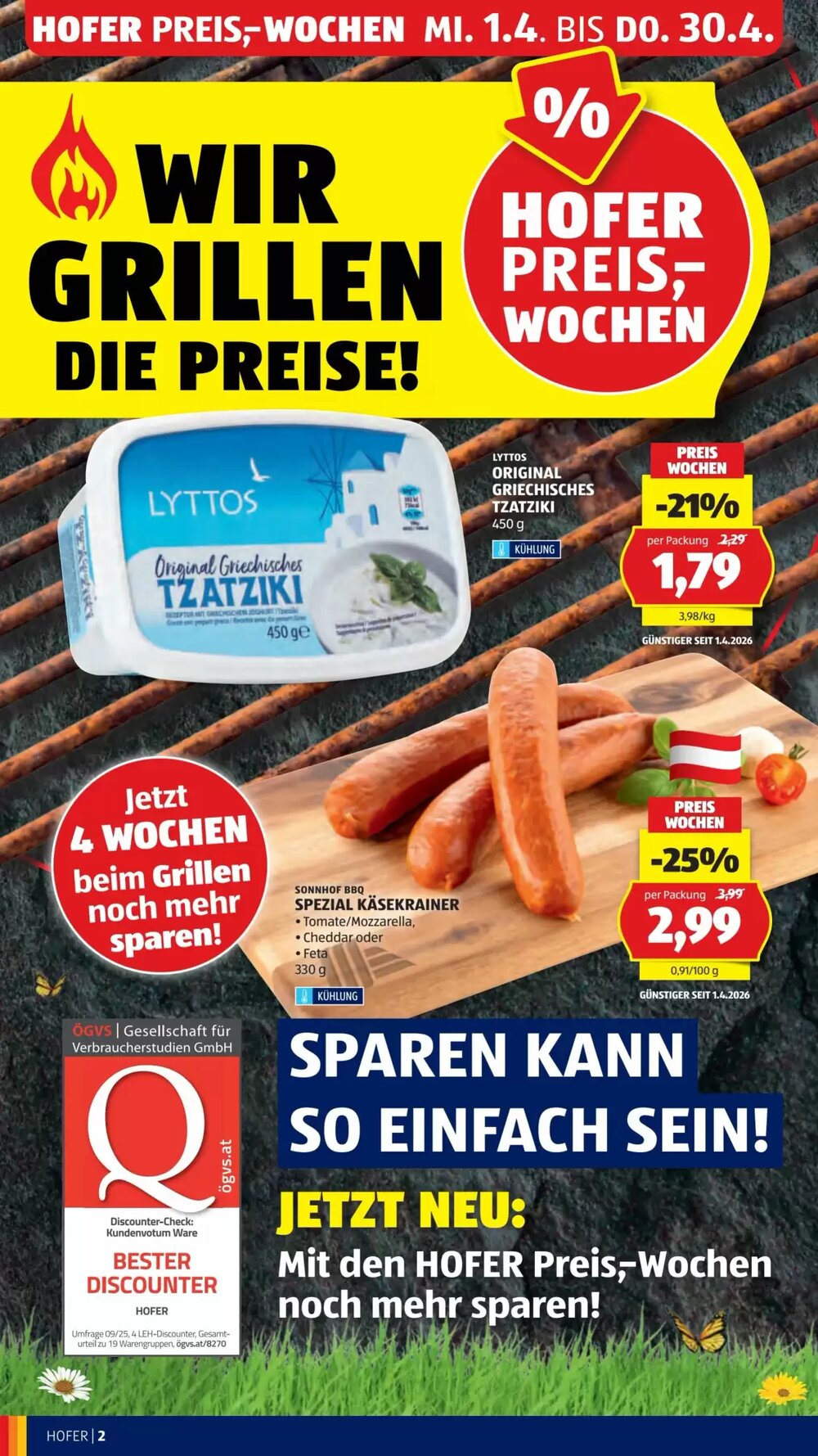Hofer Flugblatt (ab 01.04.2026) - Angebote und Prospekt - Seite 4