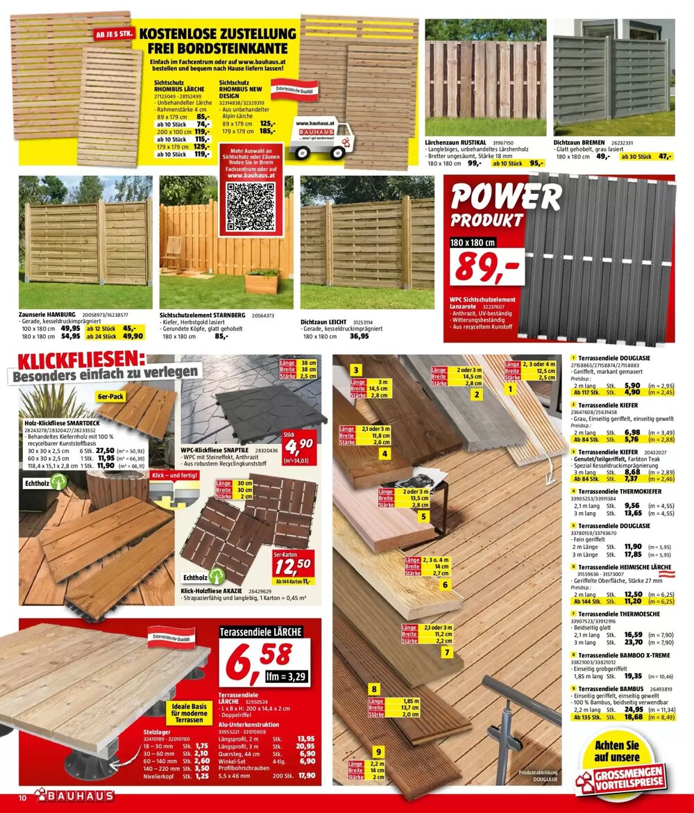 Bauhaus Flugblatt (ab 01.04.2026) - Angebote und Prospekt - Seite 10