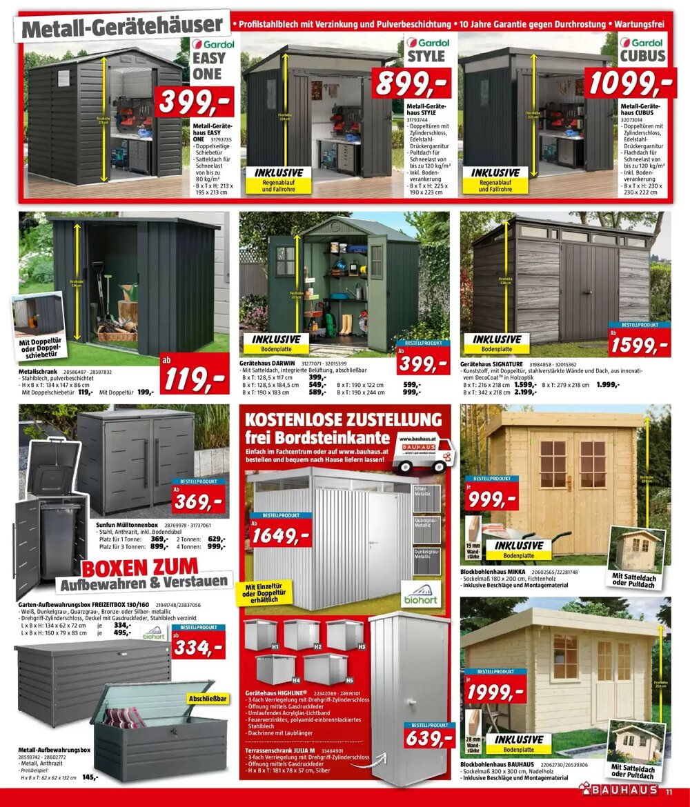 Bauhaus Flugblatt (ab 01.04.2026) - Angebote und Prospekt - Seite 11