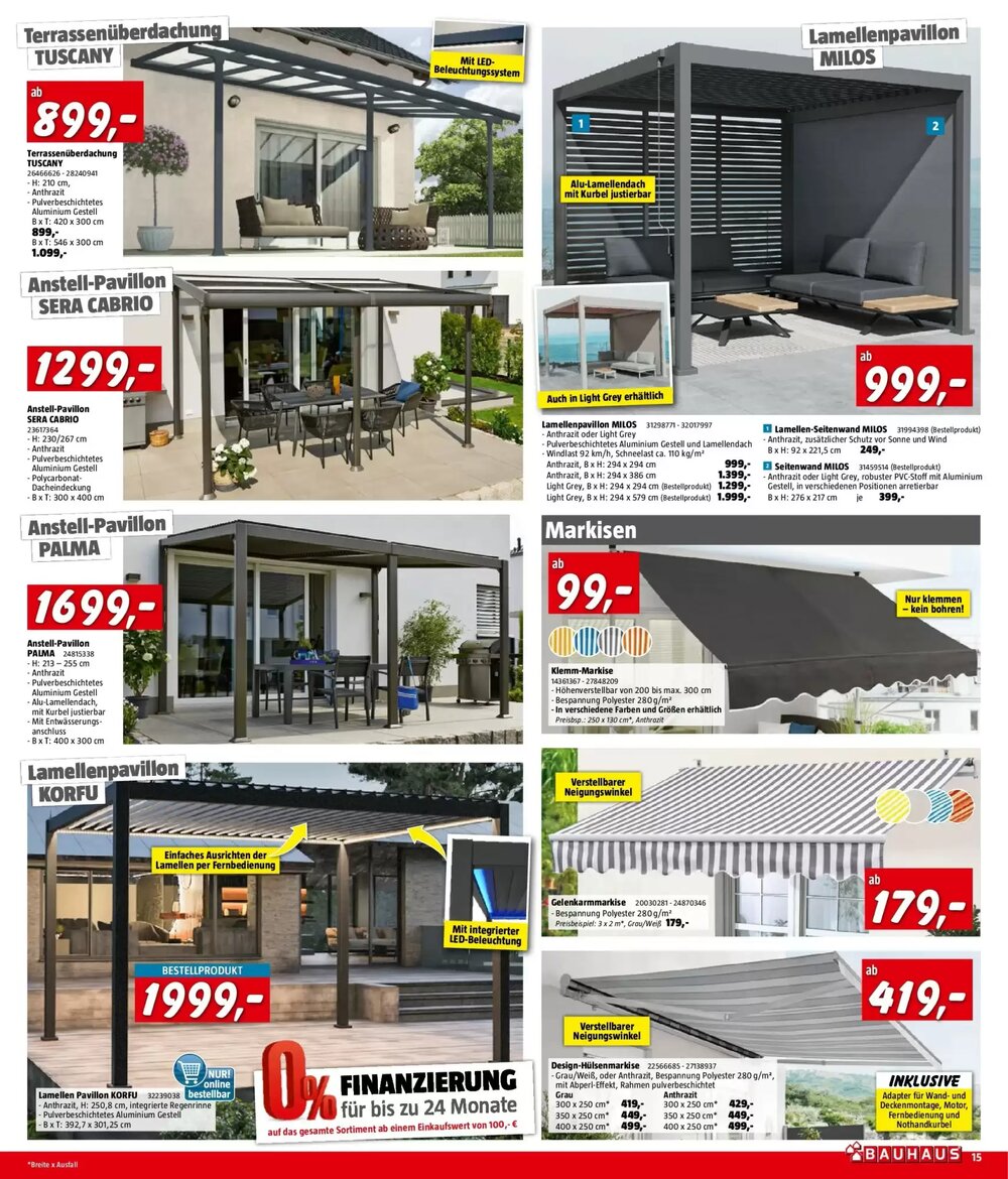 Bauhaus Flugblatt (ab 01.04.2026) - Angebote und Prospekt - Seite 15