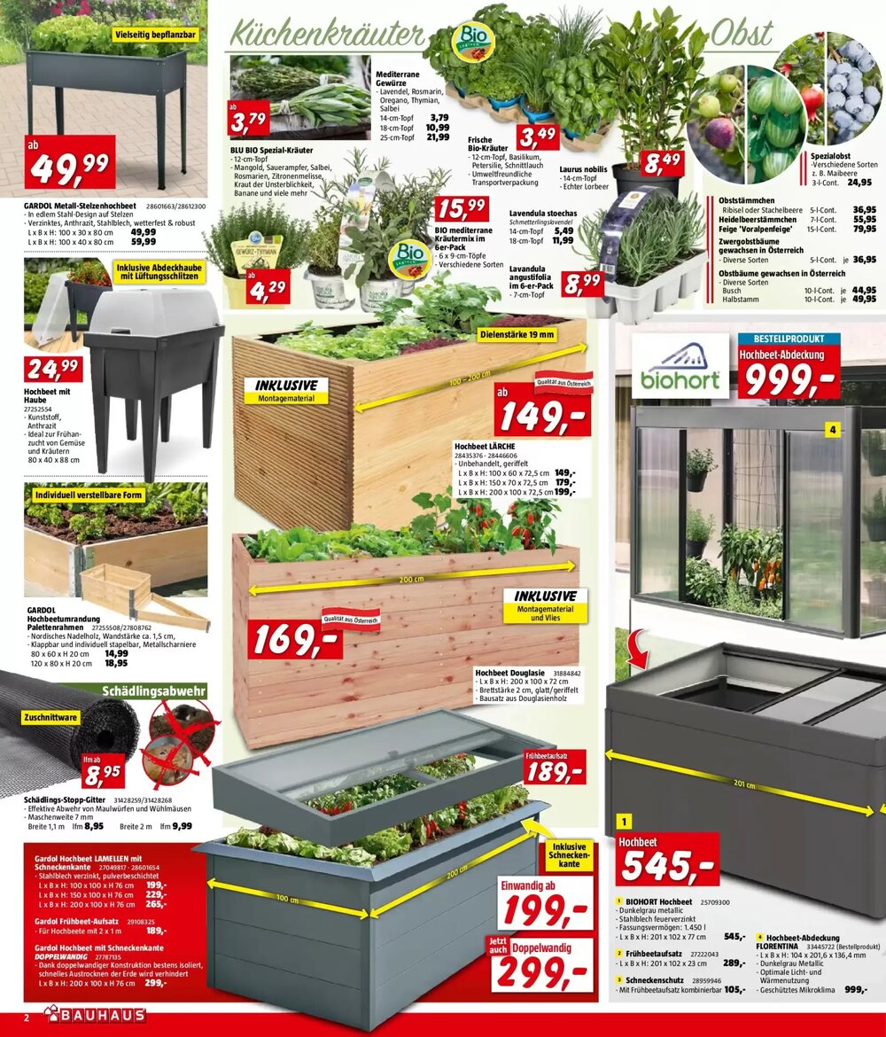 Bauhaus Flugblatt (ab 01.04.2026) - Angebote und Prospekt - Seite 2