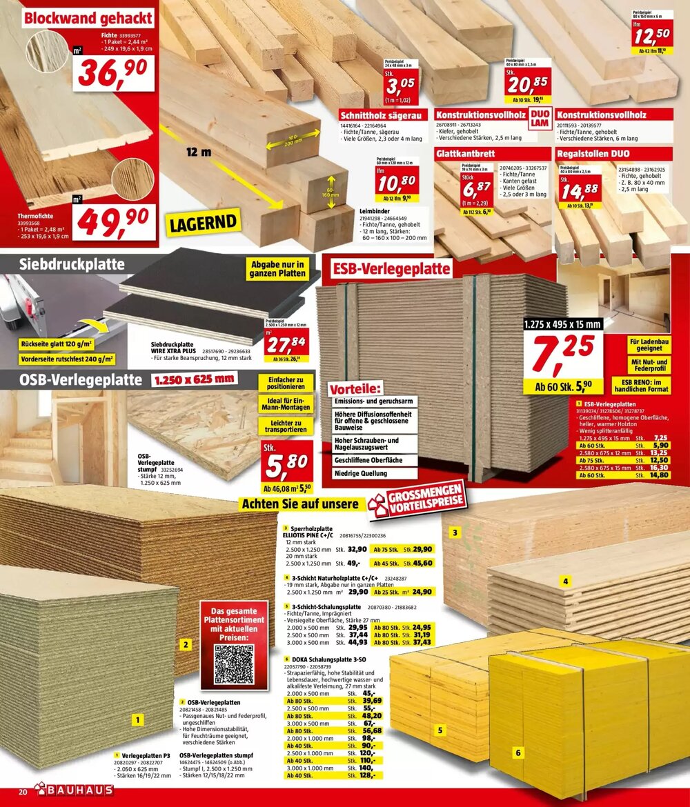 Bauhaus Flugblatt (ab 01.04.2026) - Angebote und Prospekt - Seite 20