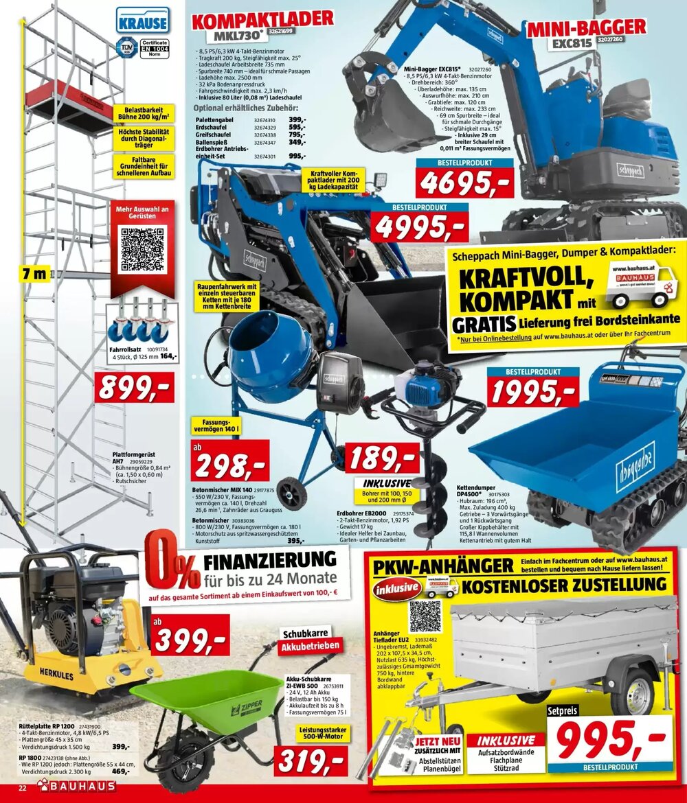 Bauhaus Flugblatt (ab 01.04.2026) - Angebote und Prospekt - Seite 22