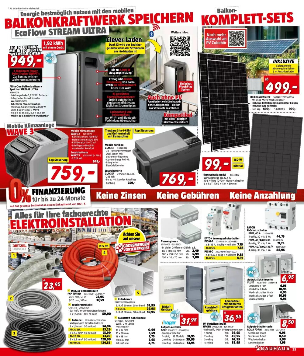 Bauhaus Flugblatt (ab 01.04.2026) - Angebote und Prospekt - Seite 23