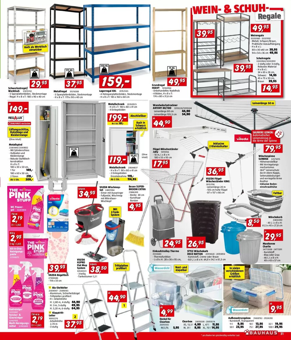 Bauhaus Flugblatt (ab 01.04.2026) - Angebote und Prospekt - Seite 31