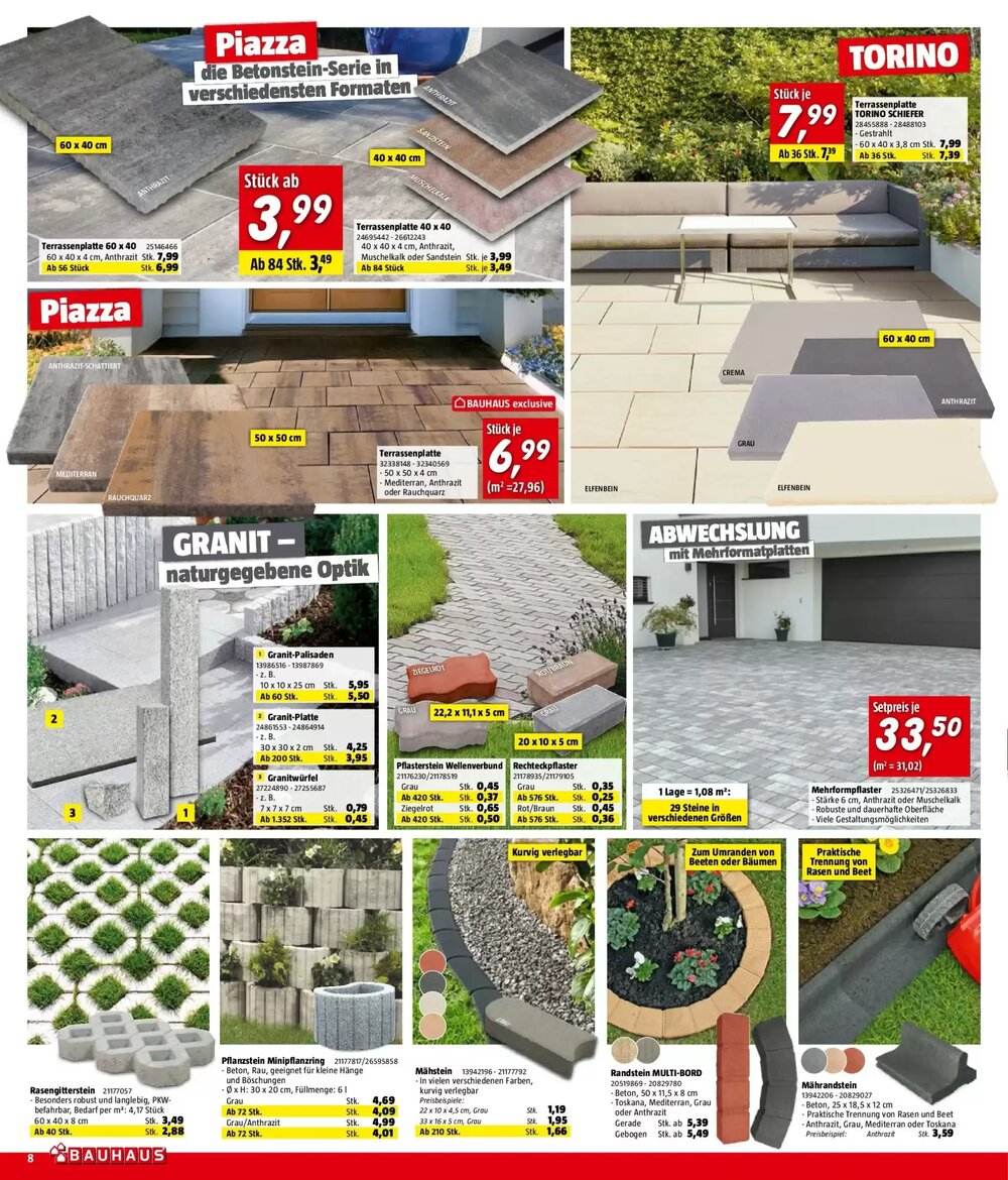 Bauhaus Flugblatt (ab 01.04.2026) - Angebote und Prospekt - Seite 8