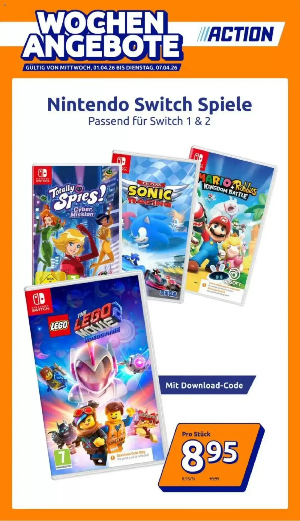 Action Flugblatt (ab 01.04.2026) - Angebote und Prospekt - Seite 1