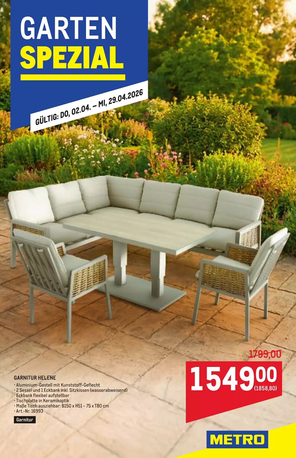 Metro Flugblatt (ab 02.04.2026) - Angebote und Prospekt - Seite 1