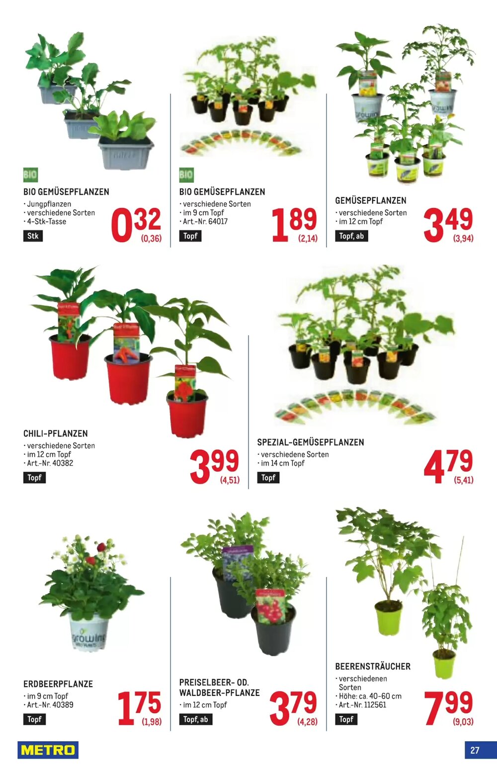 Metro Flugblatt (ab 02.04.2026) - Angebote und Prospekt - Seite 27