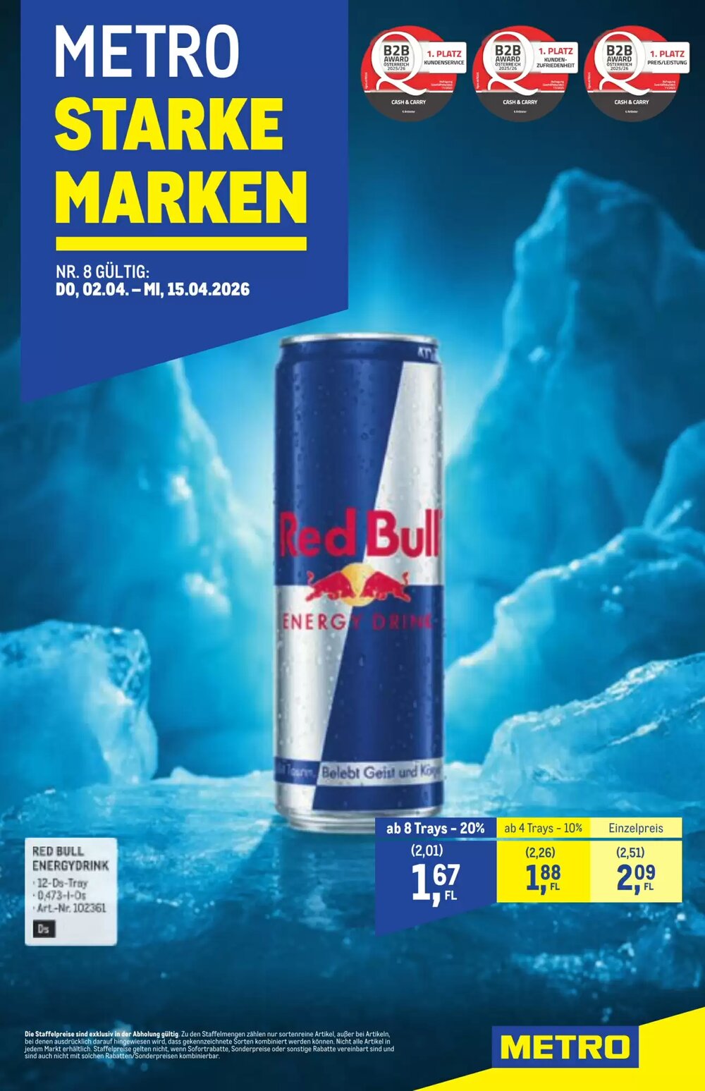 Metro Flugblatt (ab 02.04.2026) - Angebote und Prospekt - Seite 1