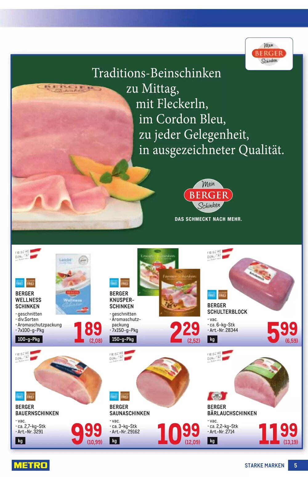 Metro Flugblatt (ab 02.04.2026) - Angebote und Prospekt - Seite 5