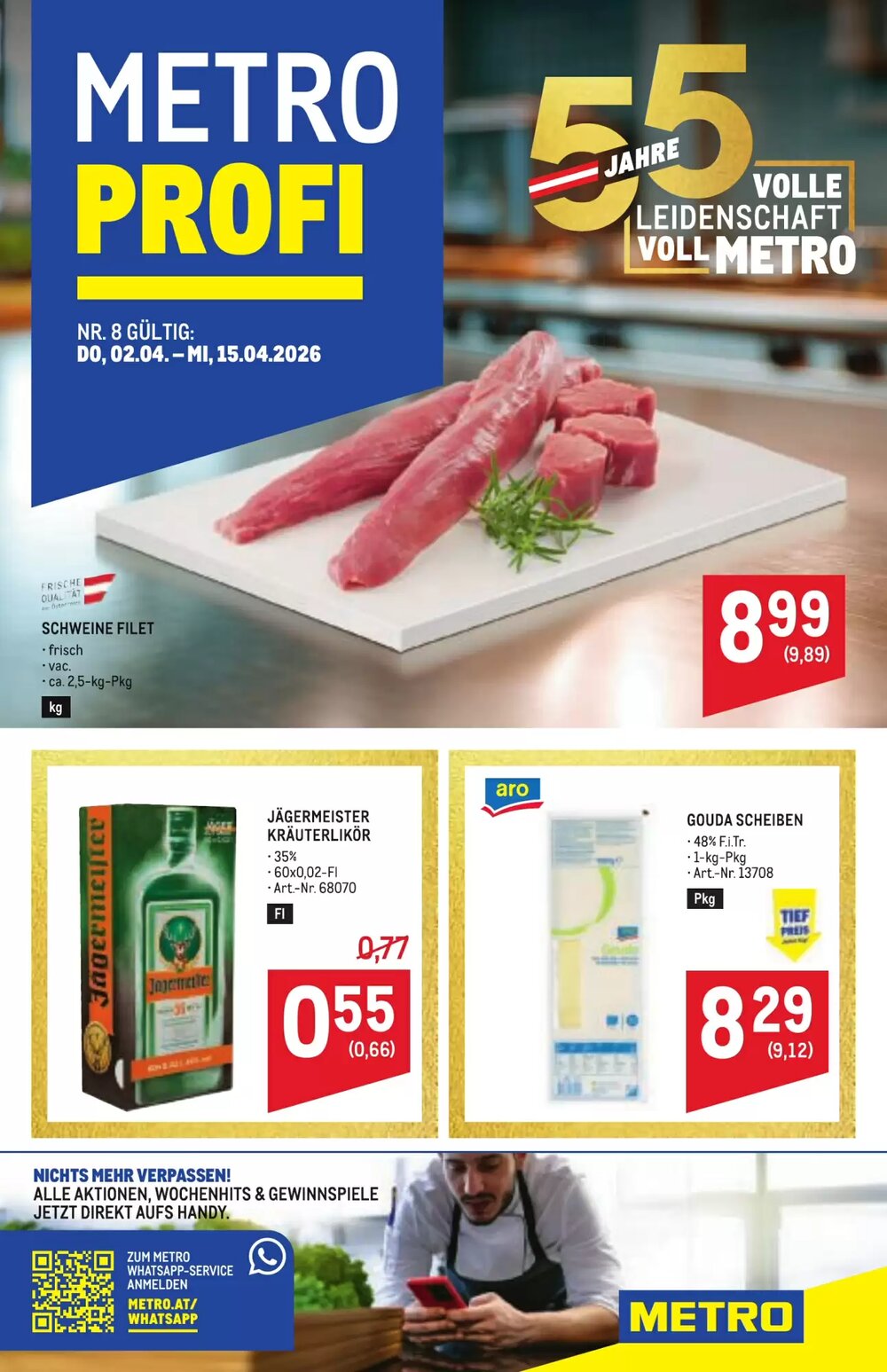 Metro Flugblatt (ab 02.04.2026) - Angebote und Prospekt - Seite 1