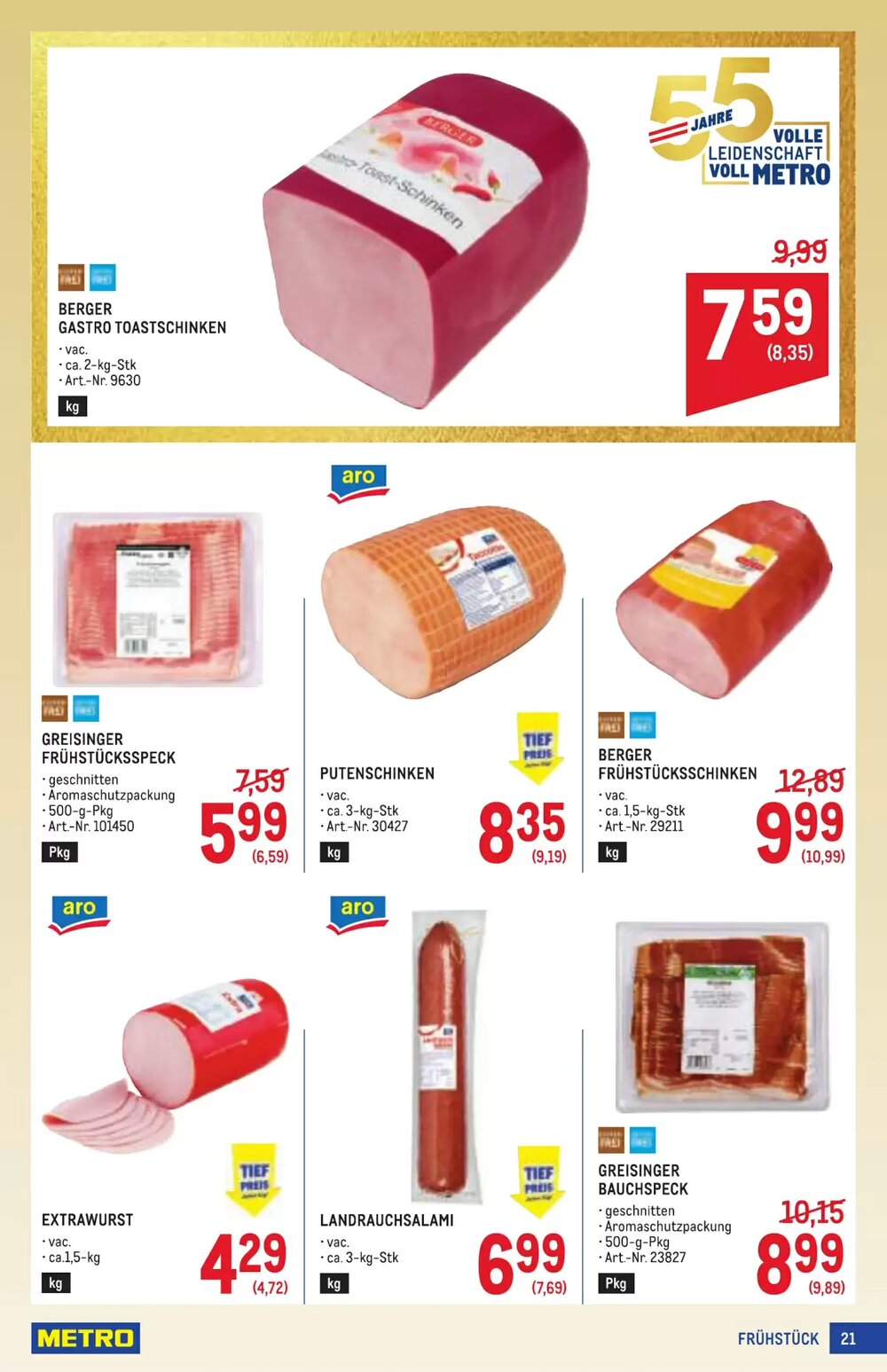 Metro Flugblatt (ab 02.04.2026) - Angebote und Prospekt - Seite 21