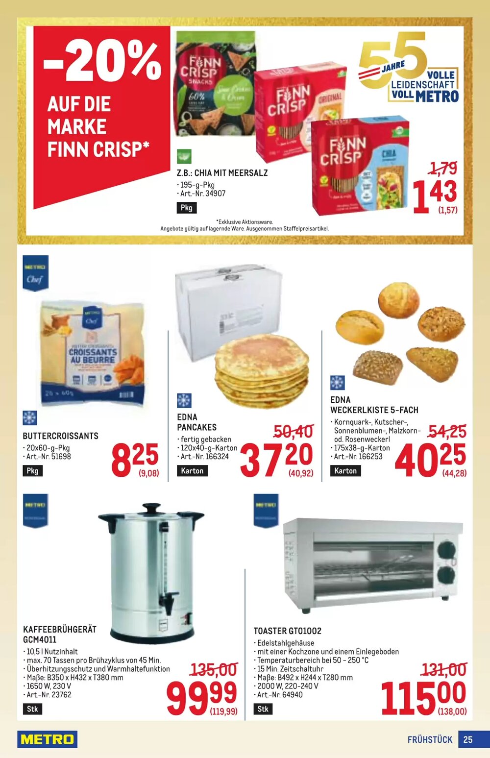 Metro Flugblatt (ab 02.04.2026) - Angebote und Prospekt - Seite 25