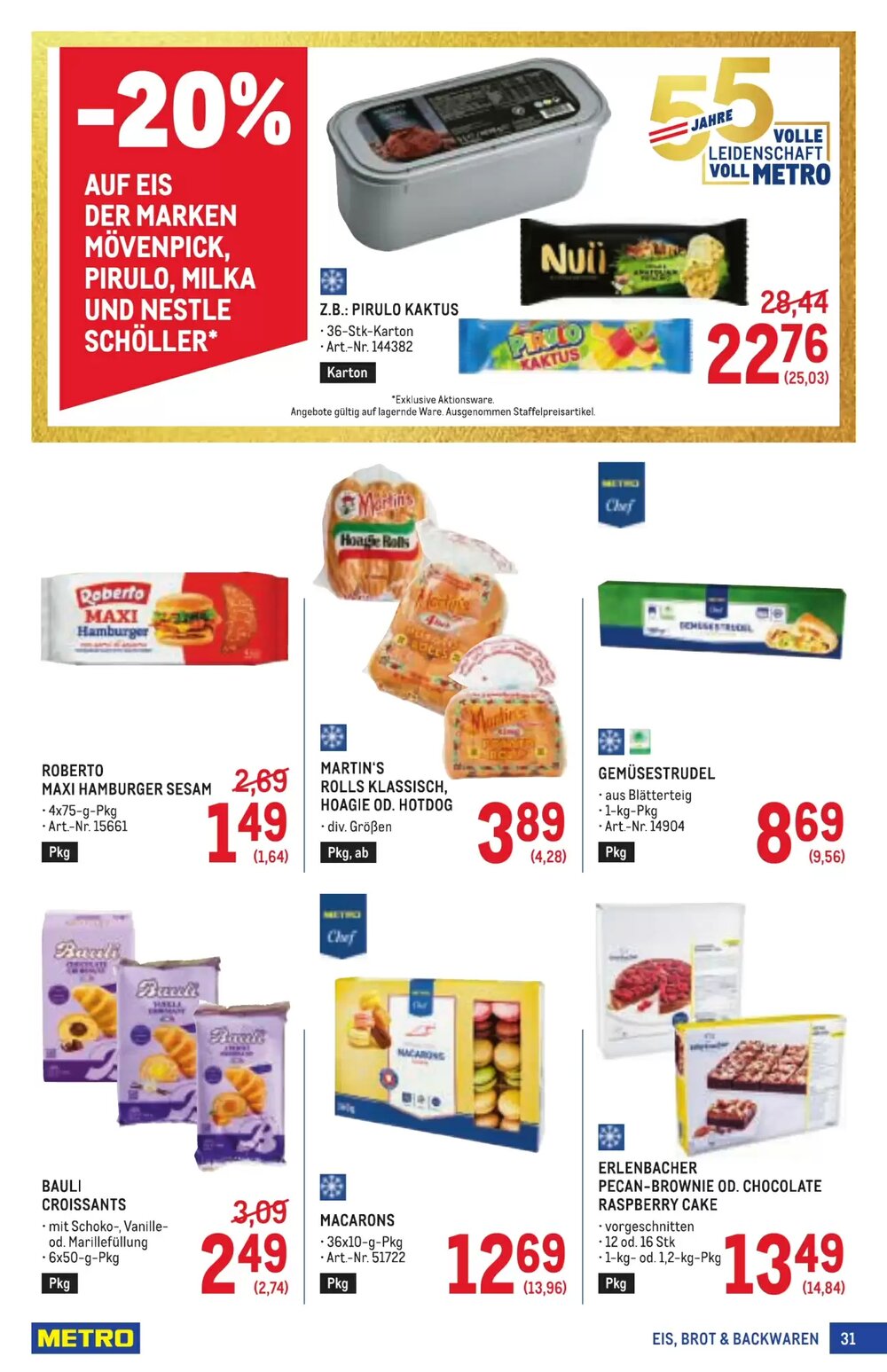 Metro Flugblatt (ab 02.04.2026) - Angebote und Prospekt - Seite 31