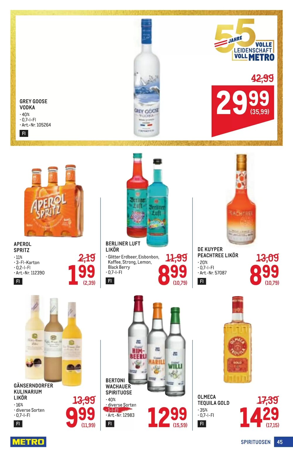 Metro Flugblatt (ab 02.04.2026) - Angebote und Prospekt - Seite 45