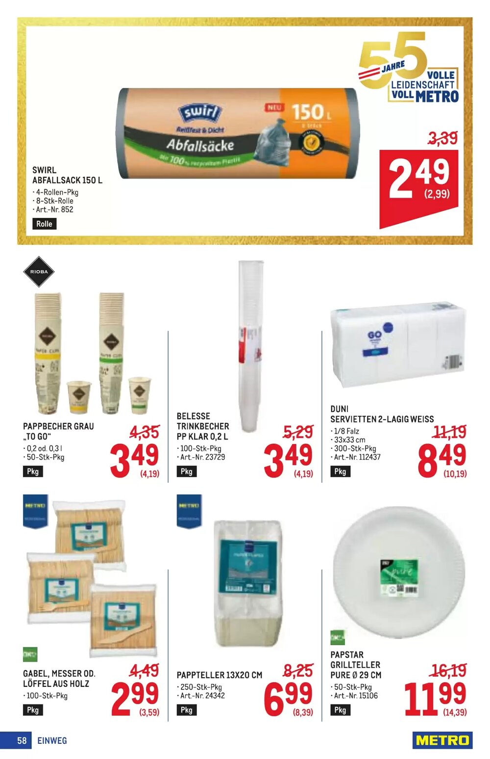 Metro Flugblatt (ab 02.04.2026) - Angebote und Prospekt - Seite 58