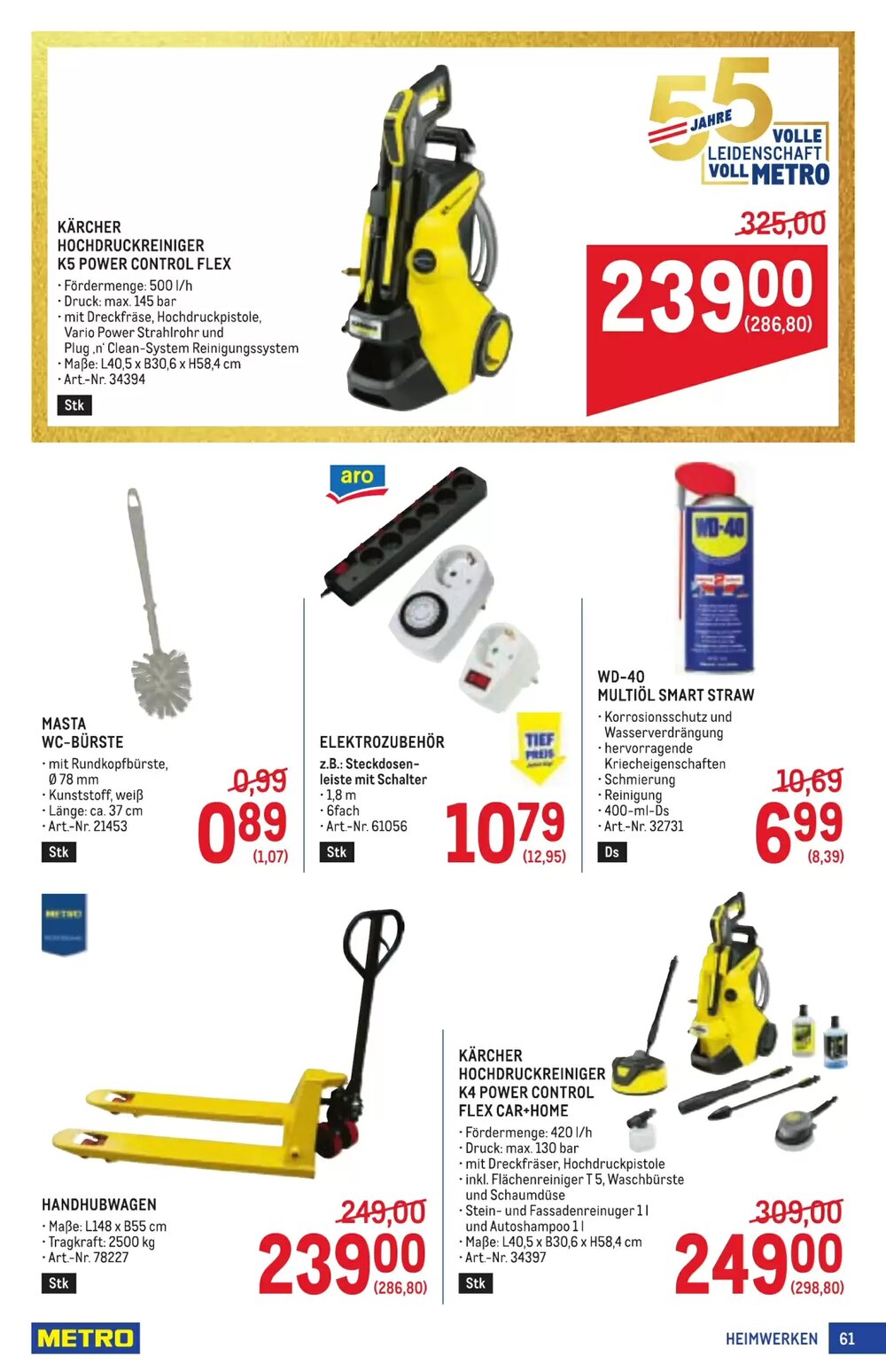 Metro Flugblatt (ab 02.04.2026) - Angebote und Prospekt - Seite 61