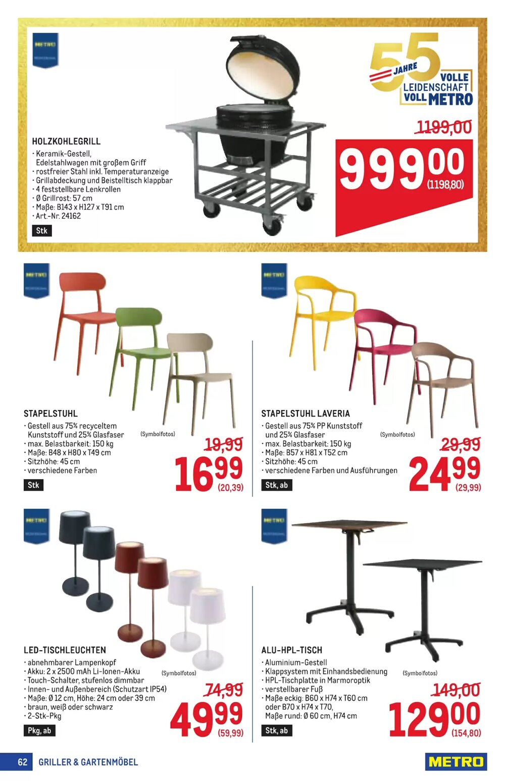 Metro Flugblatt (ab 02.04.2026) - Angebote und Prospekt - Seite 62