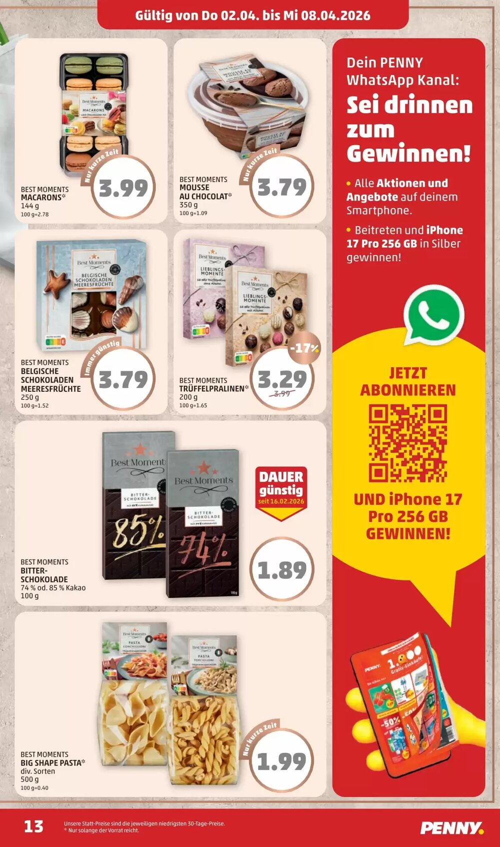 PENNY Flugblatt (ab 02.04.2026) - Angebote und Prospekt - Seite 13