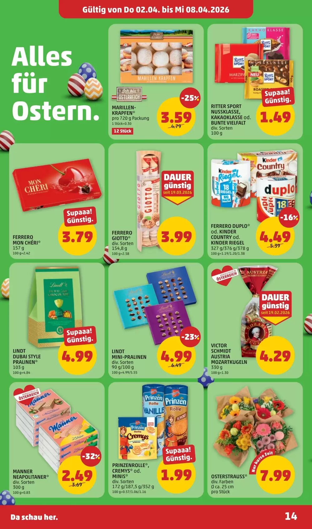 PENNY Flugblatt (ab 02.04.2026) - Angebote und Prospekt - Seite 14