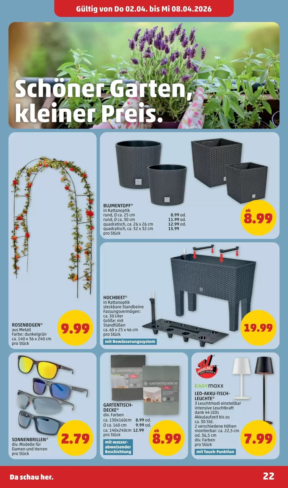 PENNY Flugblatt (ab 02.04.2026) - Angebote und Prospekt - Seite 22