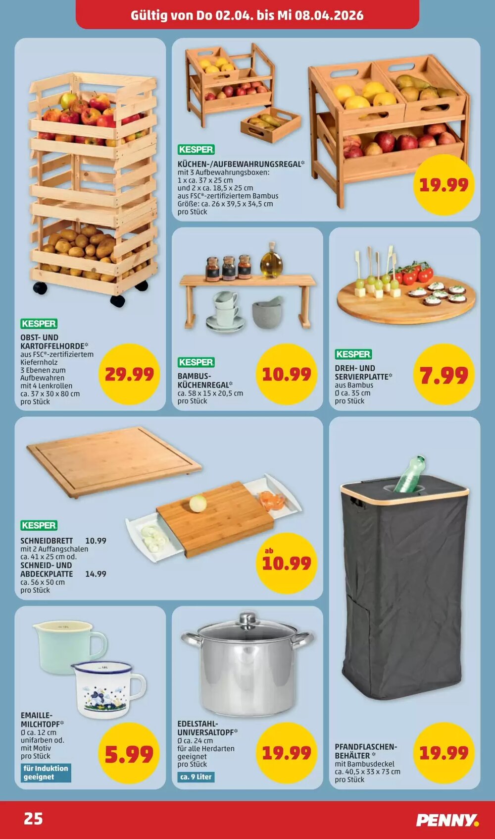 PENNY Flugblatt (ab 02.04.2026) - Angebote und Prospekt - Seite 25