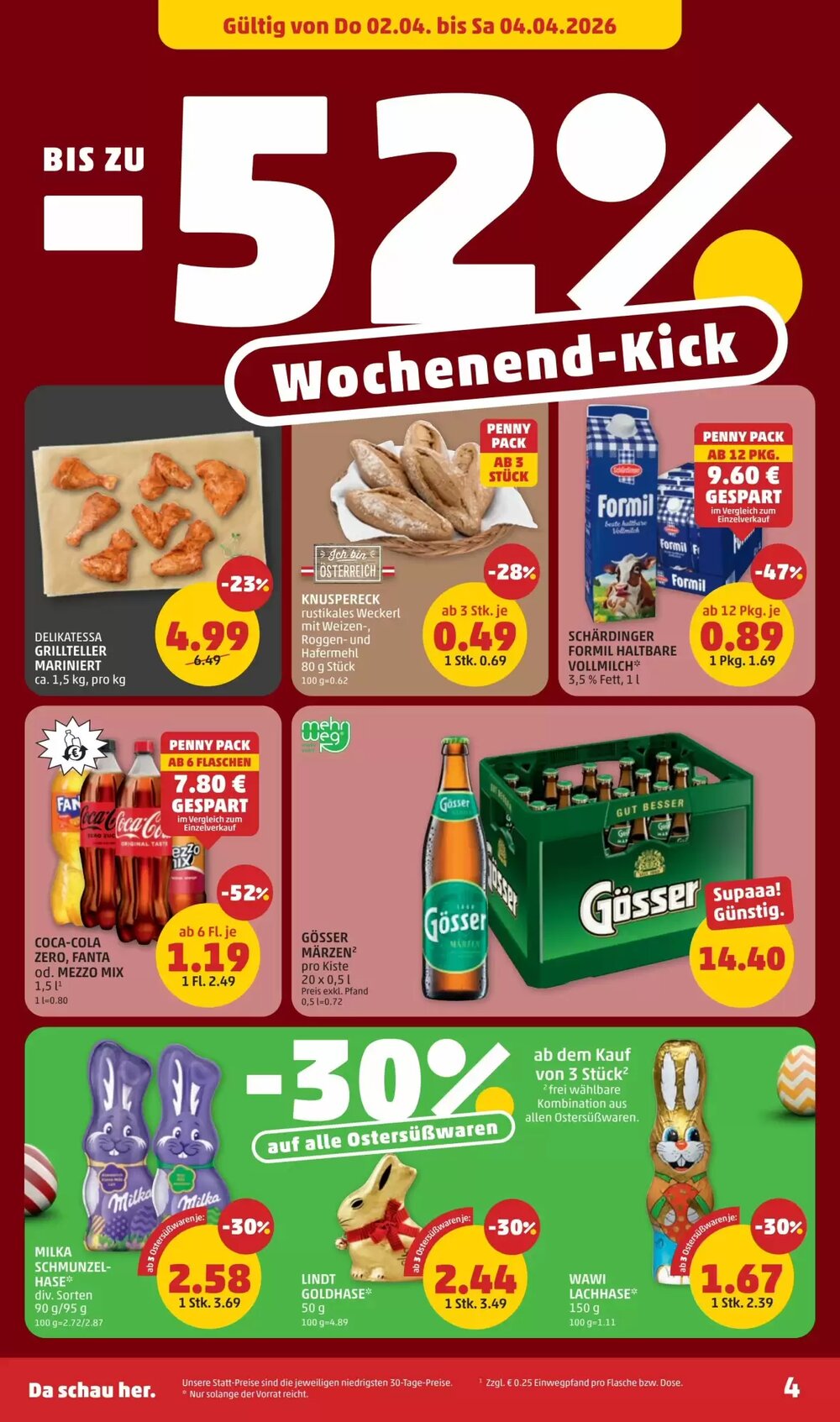 PENNY Flugblatt (ab 02.04.2026) - Angebote und Prospekt - Seite 4