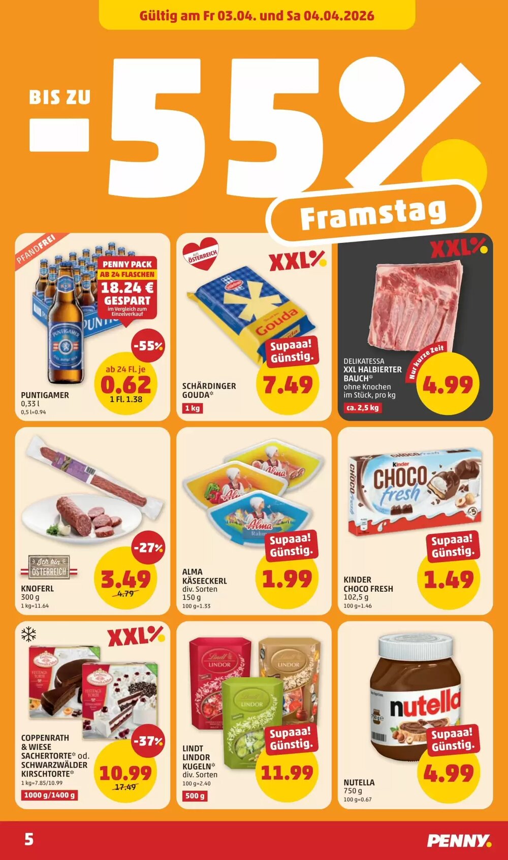 PENNY Flugblatt (ab 02.04.2026) - Angebote und Prospekt - Seite 5