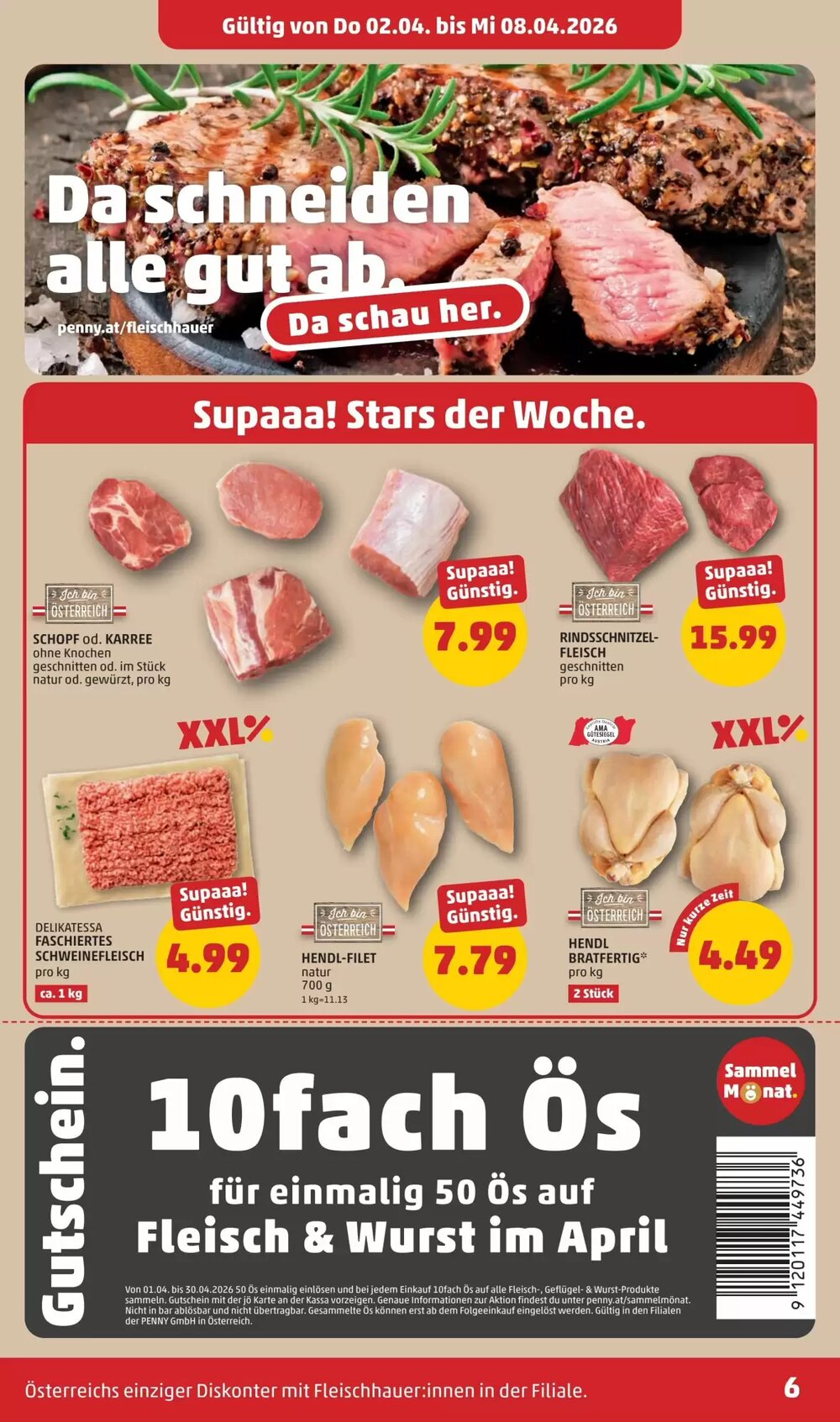 PENNY Flugblatt (ab 02.04.2026) - Angebote und Prospekt - Seite 6