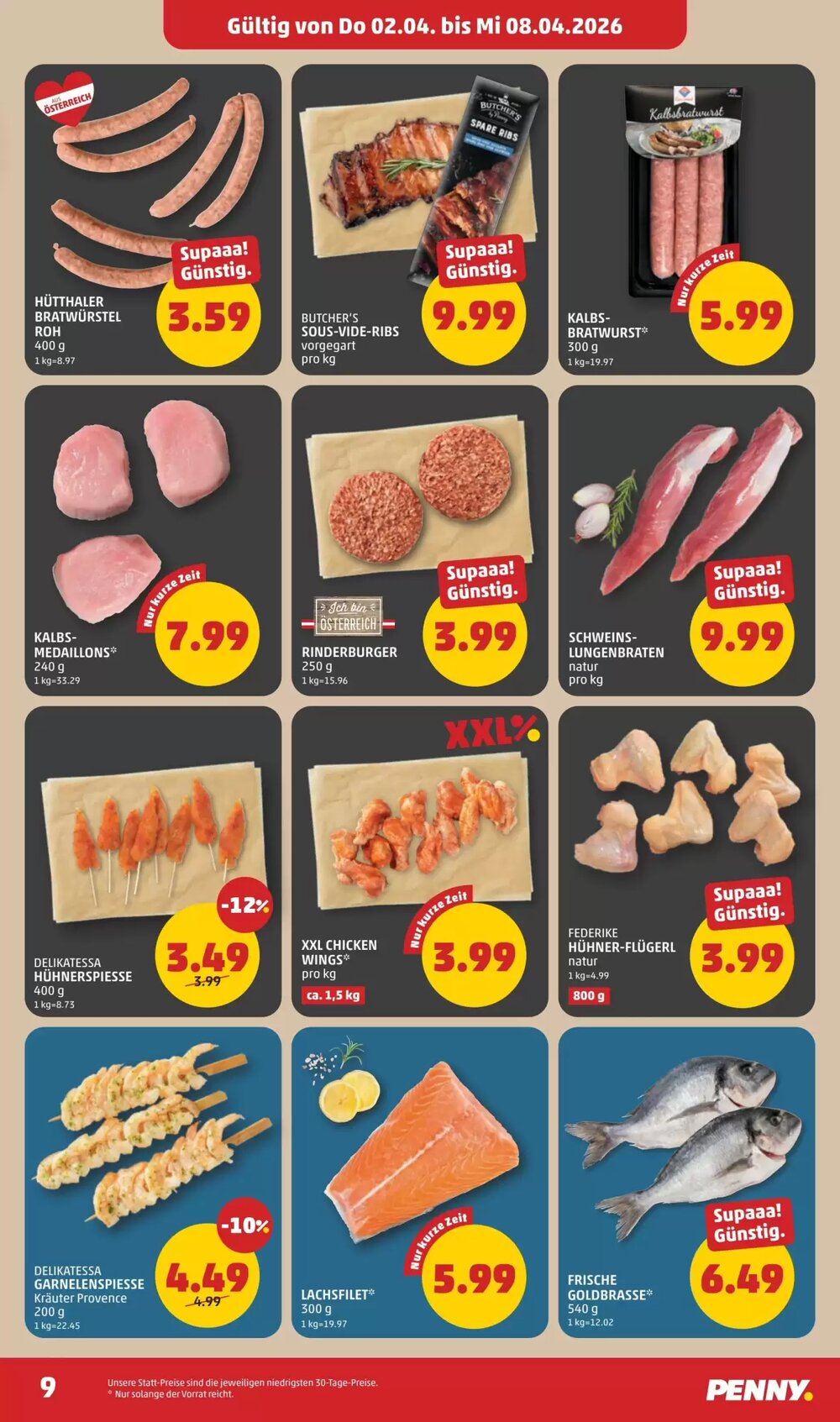 PENNY Flugblatt (ab 02.04.2026) - Angebote und Prospekt - Seite 9