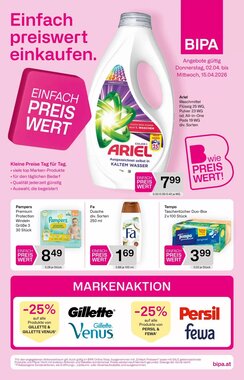 Bipa Flugblatt (ab 02.04.2026) - Angebote und Prospekt
