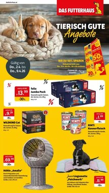 Das Futterhaus Flugblatt (ab 02.04.2026) - Angebote und Prospekt