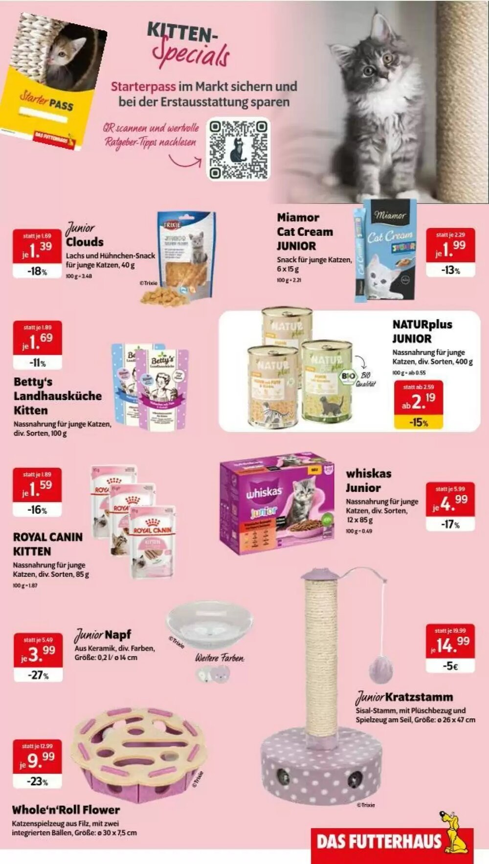 Das Futterhaus Flugblatt (ab 02.04.2026) - Angebote und Prospekt - Seite 3