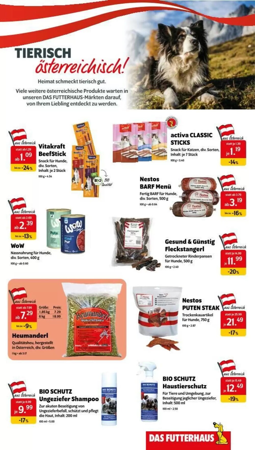 Das Futterhaus Flugblatt (ab 02.04.2026) - Angebote und Prospekt - Seite 7