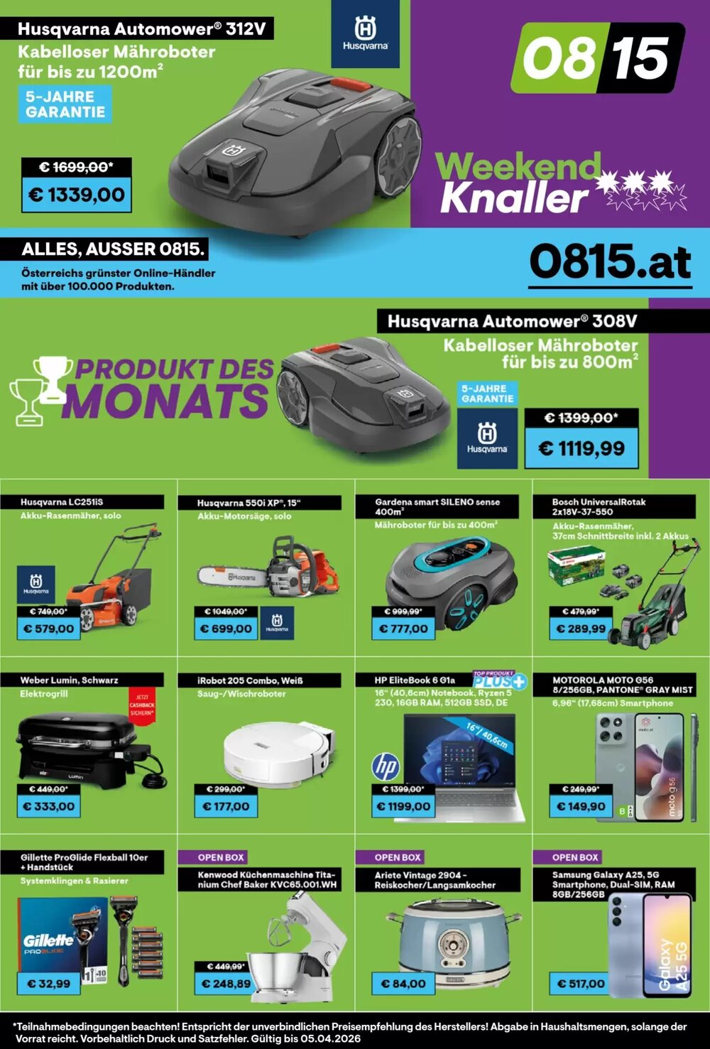 0815 Flugblatt (ab 02.04.2026) - Angebote und Prospekt - Seite 1