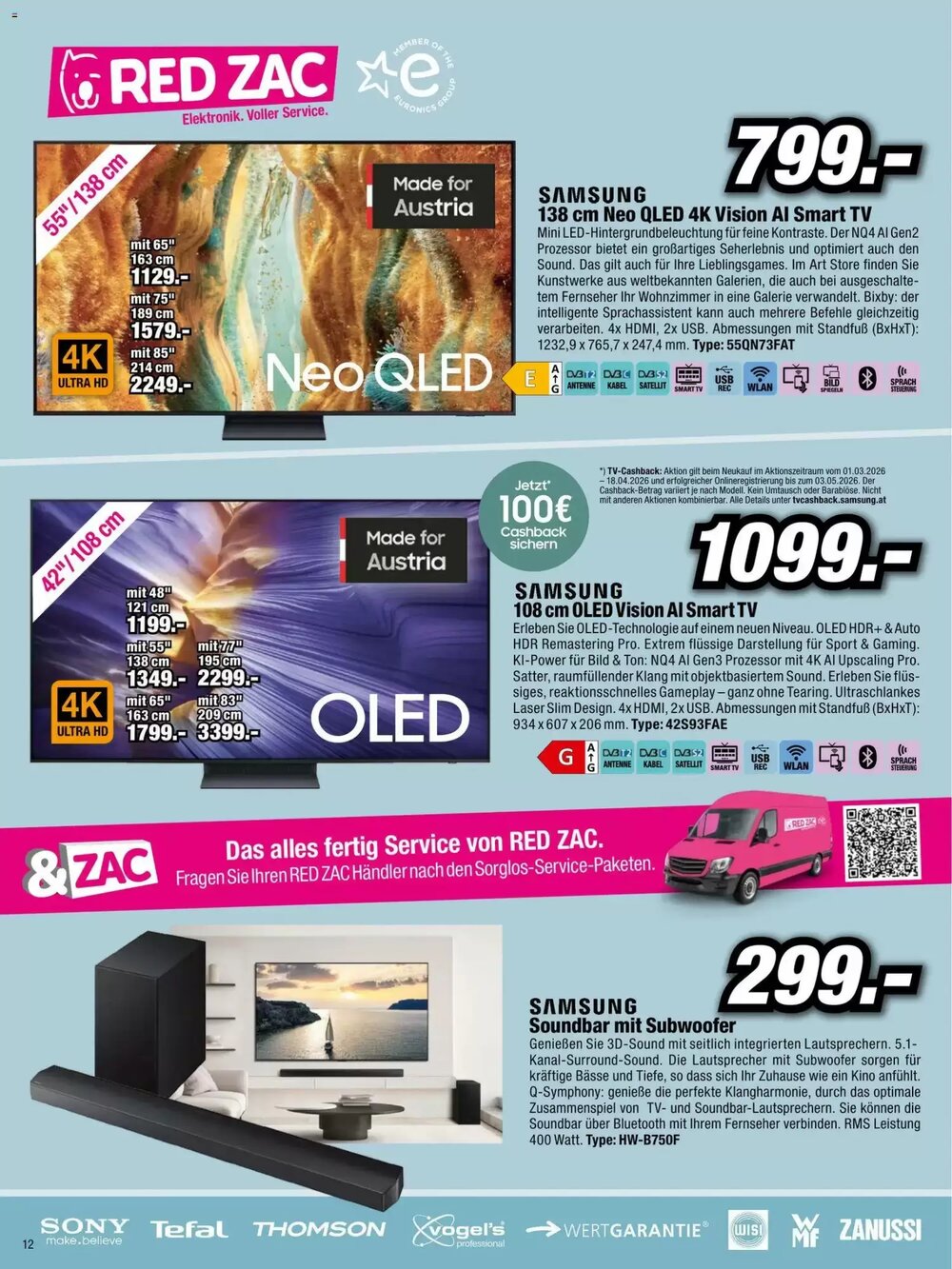 Red Zac Flugblatt (ab 03.04.2026) - Angebote und Prospekt - Seite 12