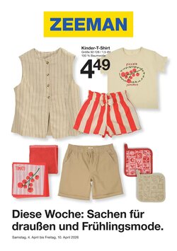 Zeeman Flugblatt (ab 04.04.2026) - Angebote und Prospekt