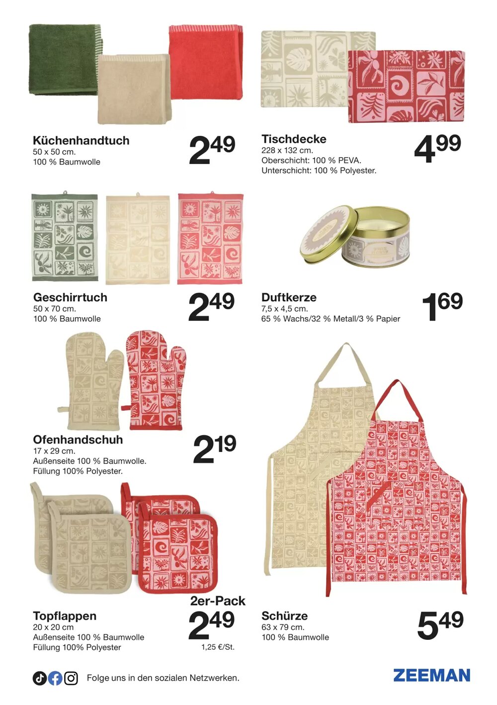 Zeeman Flugblatt (ab 04.04.2026) - Angebote und Prospekt - Seite 3